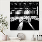 Piano V by Jean-François Dupuis on GIANT ART - white black & white piano