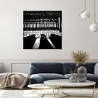Piano V by Jean-François Dupuis on GIANT ART - white black & white piano