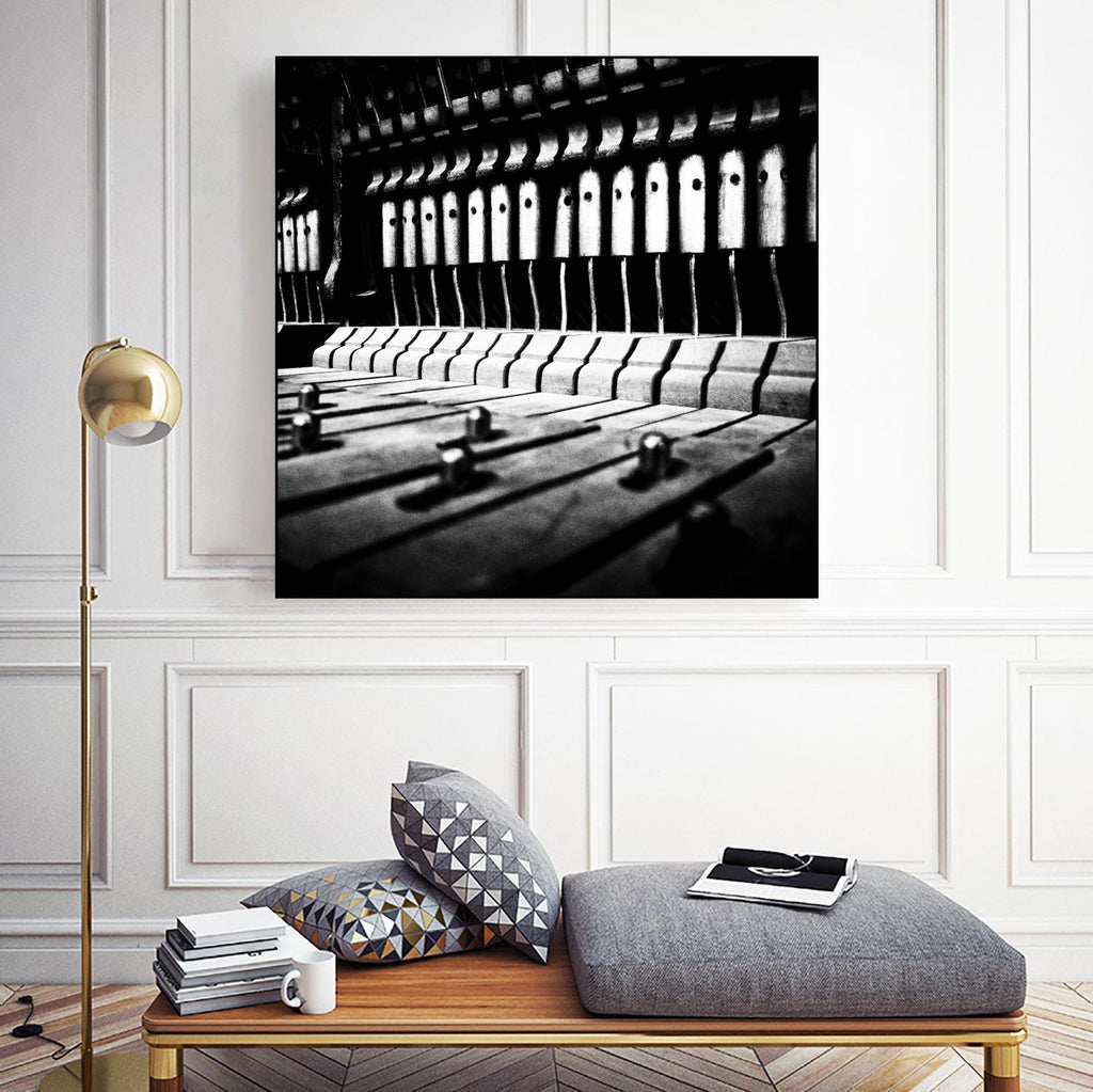 Piano VI by Jean-François Dupuis on GIANT ART - white black & white piano
