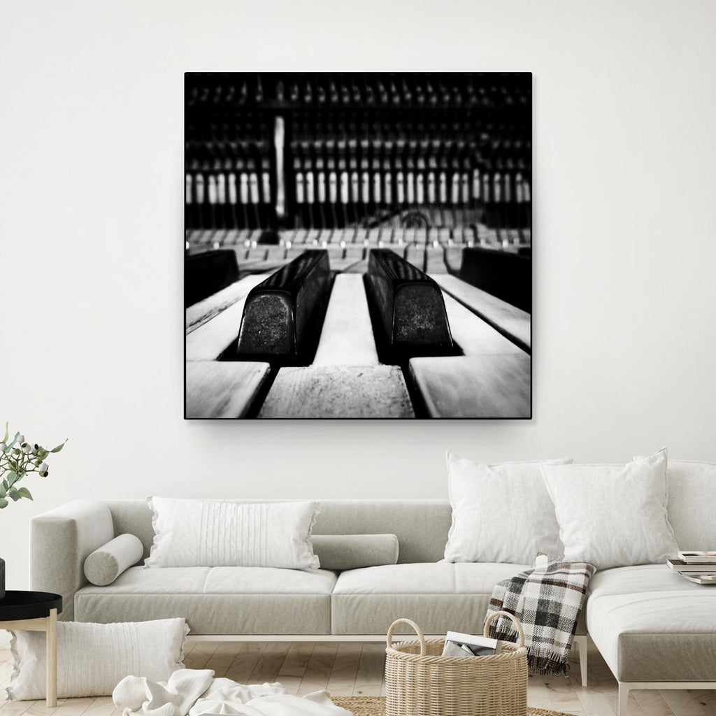 Piano XI by Jean-François Dupuis on GIANT ART - white black & white piano key