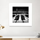 Piano XI by Jean-François Dupuis on GIANT ART - white black & white piano key