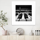 Piano XI by Jean-François Dupuis on GIANT ART - white black & white piano key