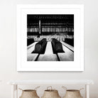 Piano XI by Jean-François Dupuis on GIANT ART - white black & white piano key