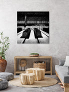 Piano XI by Jean-François Dupuis on GIANT ART - white black & white piano key