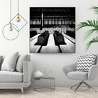 Piano XI by Jean-François Dupuis on GIANT ART - white black & white piano key