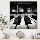 Piano XI by Jean-François Dupuis on GIANT ART - white black & white piano key