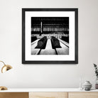 Piano XI by Jean-François Dupuis on GIANT ART - white black & white piano key