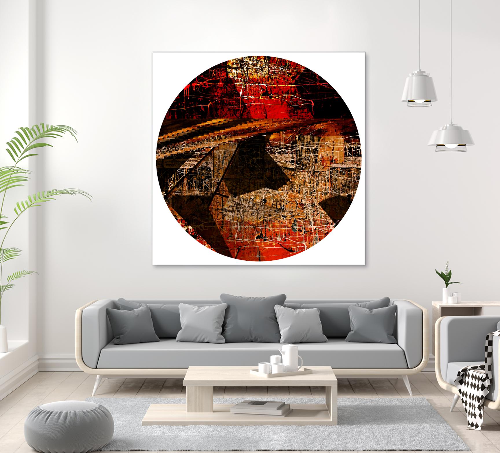 Circa VI by Jean-François Dupuis on GIANT ART - black abstract