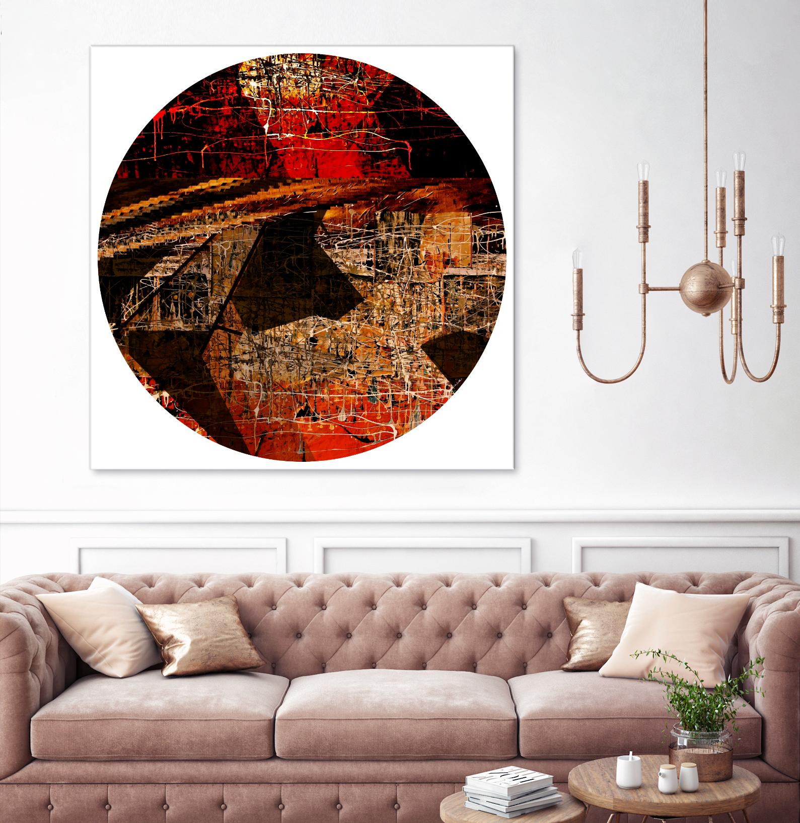 Circa VI by Jean-François Dupuis on GIANT ART - black abstract