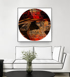 Circa VI by Jean-François Dupuis on GIANT ART - black abstract