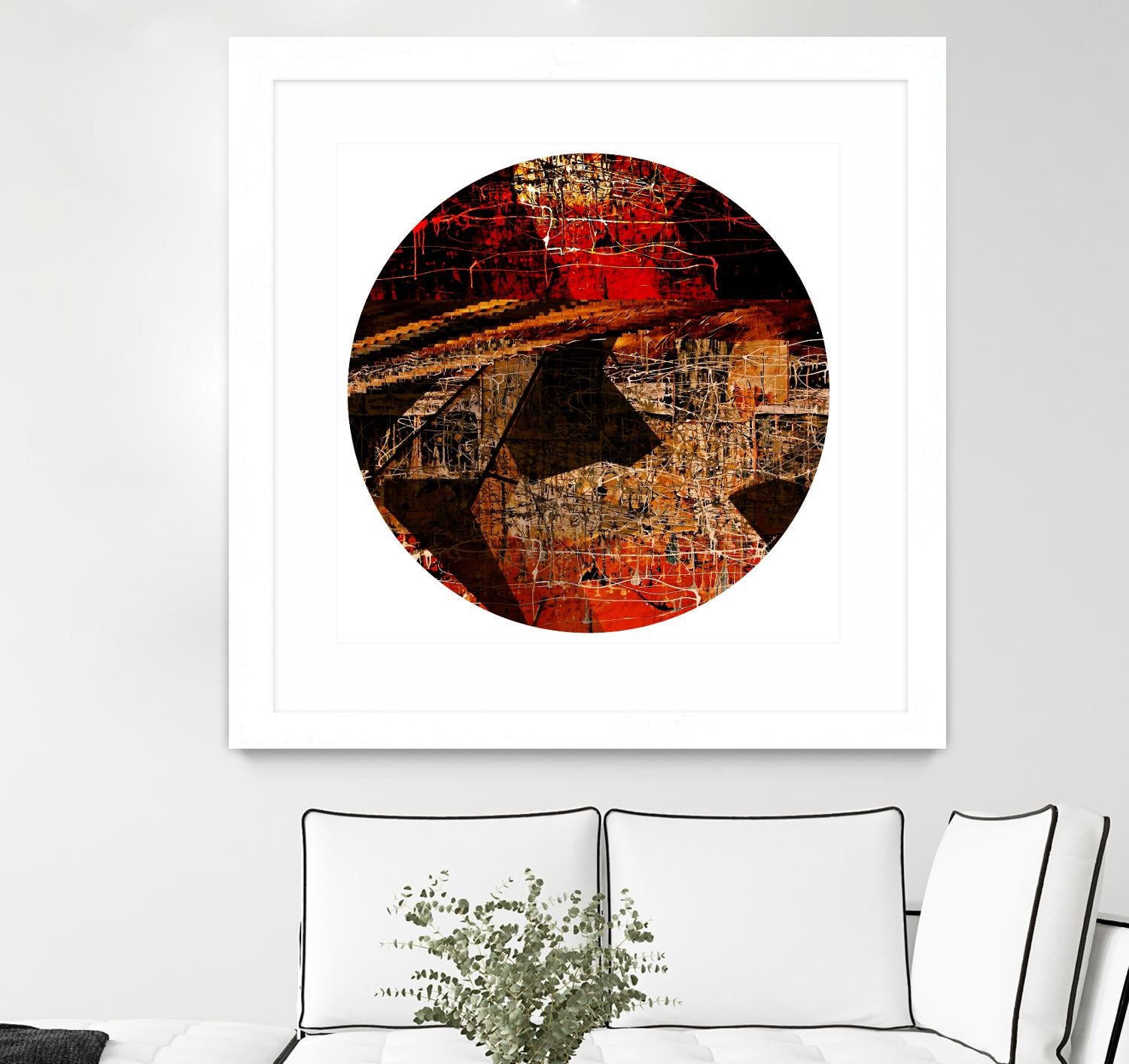 Circa VI by Jean-François Dupuis on GIANT ART - black abstract