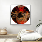 Circa VI by Jean-François Dupuis on GIANT ART - black abstract