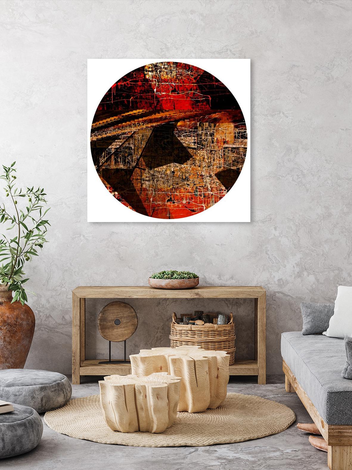 Circa VI by Jean-François Dupuis on GIANT ART - black abstract