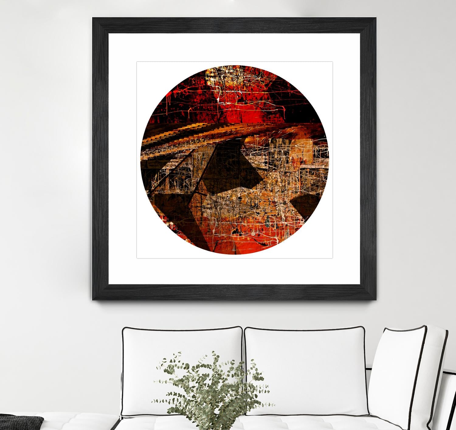 Circa VI by Jean-François Dupuis on GIANT ART - black abstract