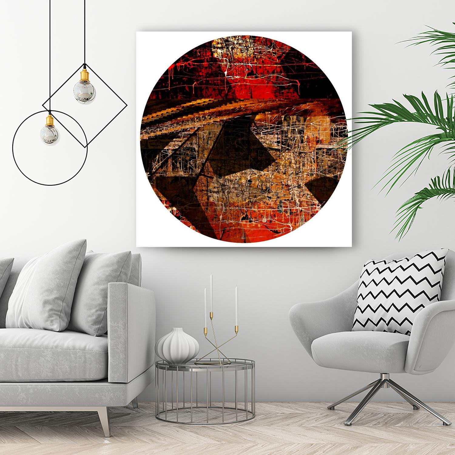 Circa VI by Jean-François Dupuis on GIANT ART - black abstract