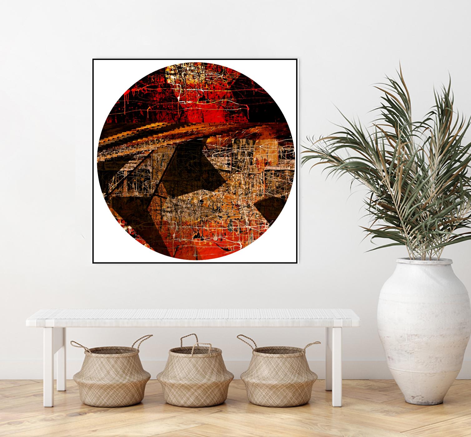 Circa VI by Jean-François Dupuis on GIANT ART - black abstract