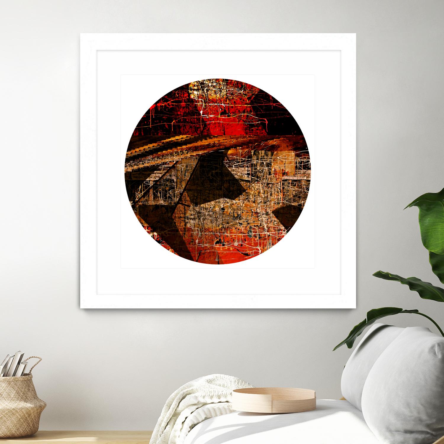 Circa VI by Jean-François Dupuis on GIANT ART - black abstract