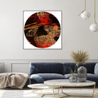 Circa VI by Jean-François Dupuis on GIANT ART - black abstract