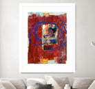 Bonheur by Jacques Clement on GIANT ART - red abstract artistes du québec