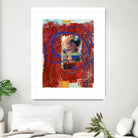 Bonheur by Jacques Clement on GIANT ART - red abstract artistes du québec