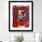 Bonheur by Jacques Clement on GIANT ART - red abstract artistes du québec