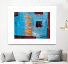 Égaiement 1 by Jacques Clement on GIANT ART - red abstract