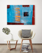 Égaiement 1 by Jacques Clement on GIANT ART - red abstract