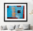 Égaiement 1 by Jacques Clement on GIANT ART - red abstract