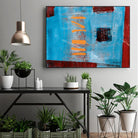 Égaiement 1 by Jacques Clement on GIANT ART - blue abstract