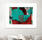 Euphorie by Jacques Clement on GIANT ART - red abstract