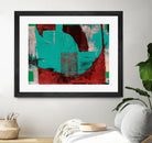 Euphorie by Jacques Clement on GIANT ART - red abstract