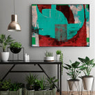 Euphorie by Jacques Clement on GIANT ART - red abstract