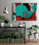 Euphorie by Jacques Clement on GIANT ART - red abstract