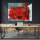 Béatitude by Jacques Clement on GIANT ART - grey abstract