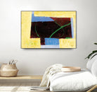 Égaiement 2 by Jacques Clement on GIANT ART - yellow abstract