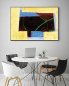 Égaiement 2 by Jacques Clement on GIANT ART - yellow abstract