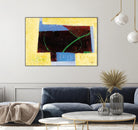 Égaiement 2 by Jacques Clement on GIANT ART - yellow abstract