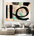 Fraîcheur by Jacques Clement on GIANT ART - orange abstract