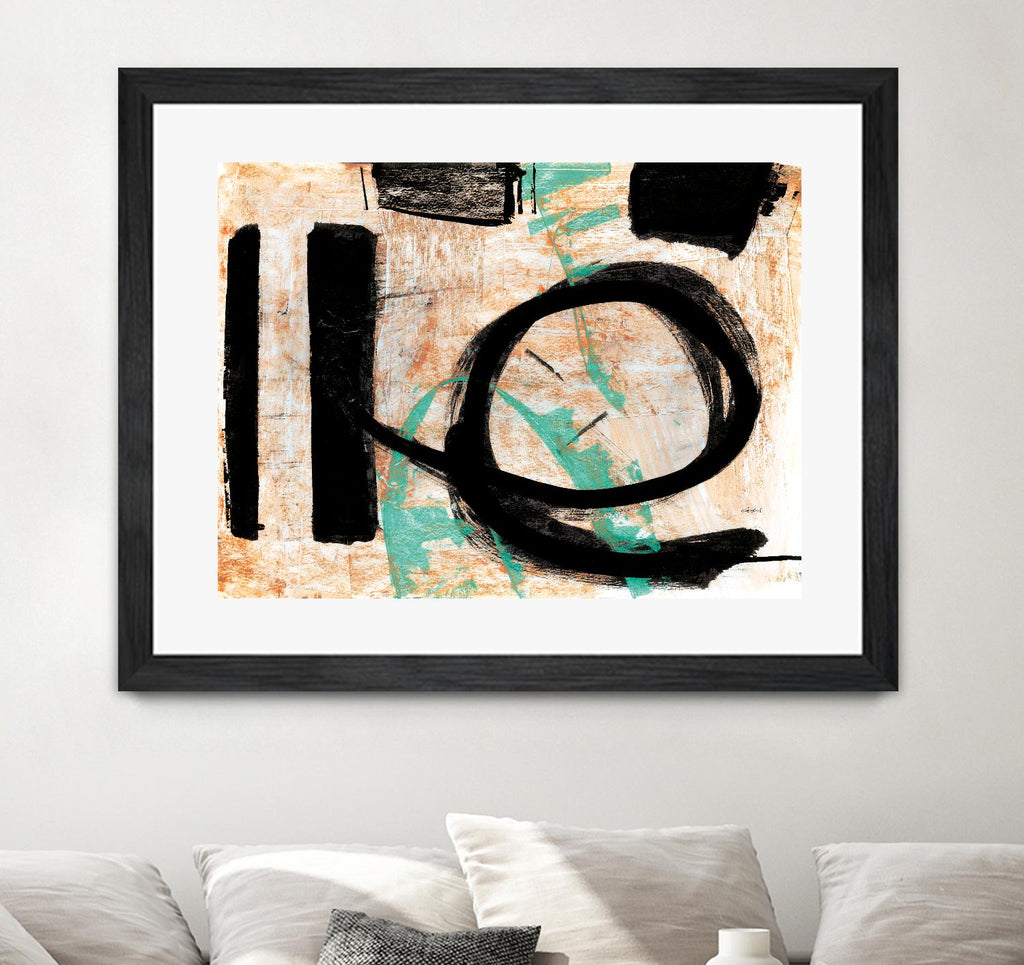 Fraîcheur by Jacques Clement on GIANT ART - orange abstract