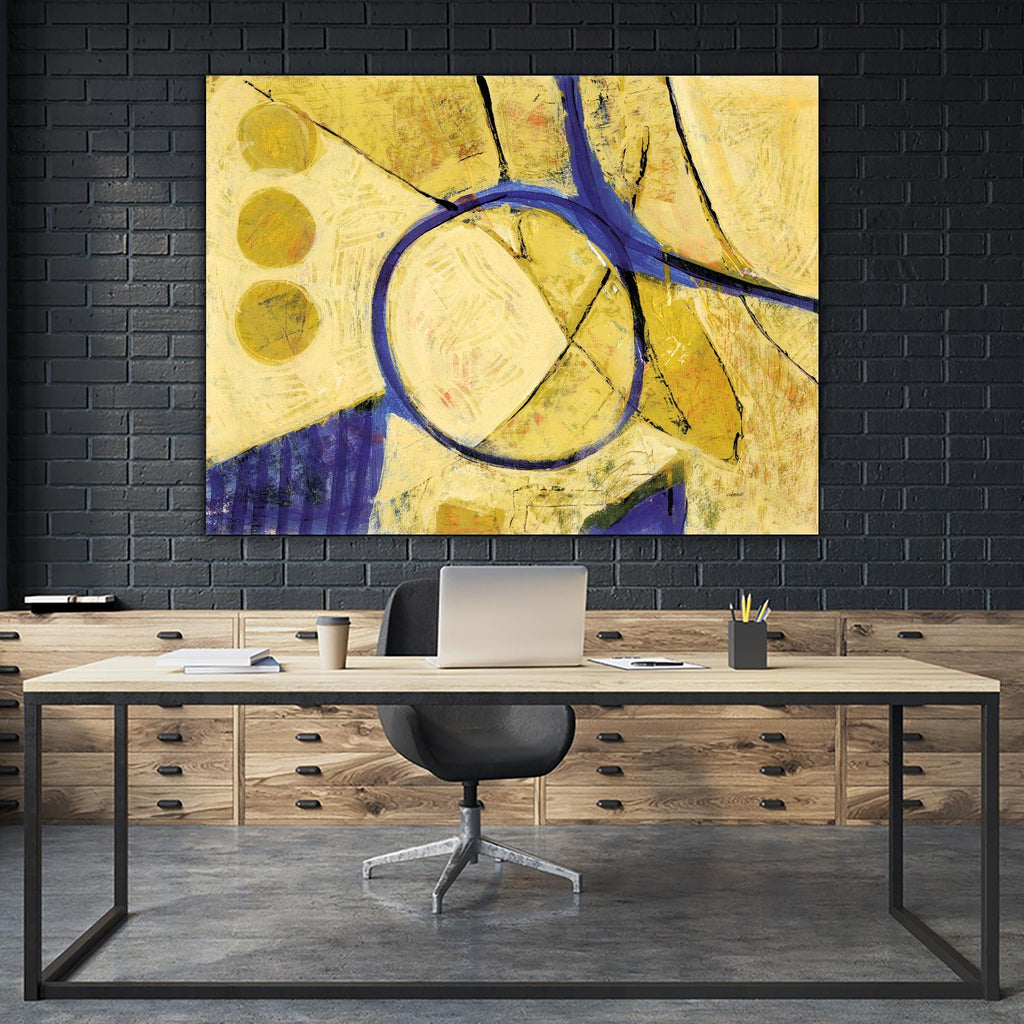 Festif by Jacques Clement on GIANT ART - purple abstract