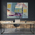 Symphonie by Jacques Clement on GIANT ART - grey abstract