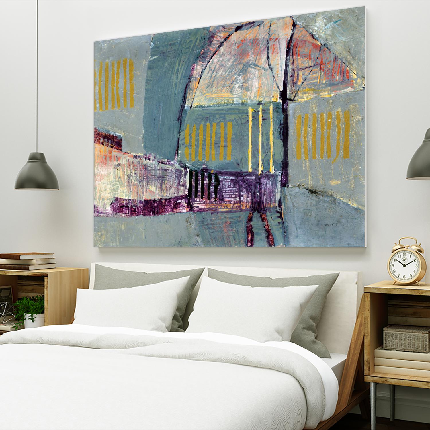 Symphonie by Jacques Clement on GIANT ART - grey abstract