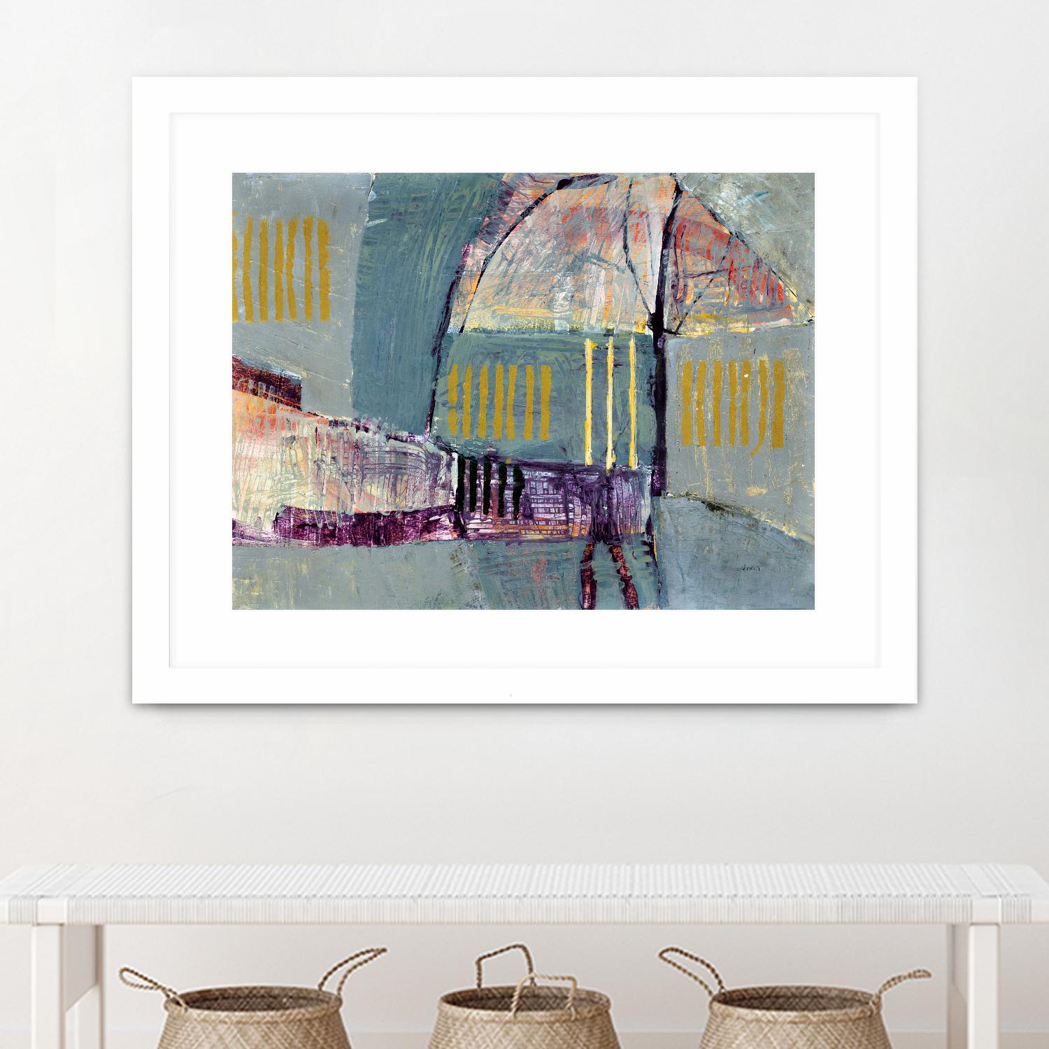 Symphonie by Jacques Clement on GIANT ART - yellow abstract artistes du québec