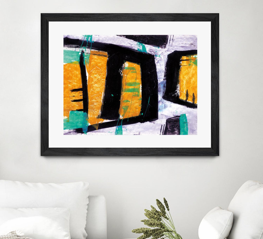 Suave by Jacques Clement on GIANT ART - green abstract