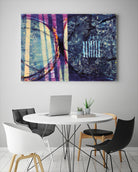 Gloire by Jacques Clement on GIANT ART - blue abstract artiste québécois