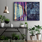 Gloire by Jacques Clement on GIANT ART - blue abstract