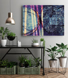 Gloire by Jacques Clement on GIANT ART - blue abstract artiste québécois