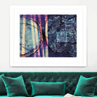 Gloire by Jacques Clement on GIANT ART - blue abstract artiste québécois