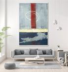 Félicité by Jacques Clement on GIANT ART - red abstract