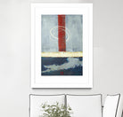 Félicité by Jacques Clement on GIANT ART - red abstract artiste québécois